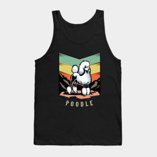 Poodle | Retro design for Dog Lovers Tank Top